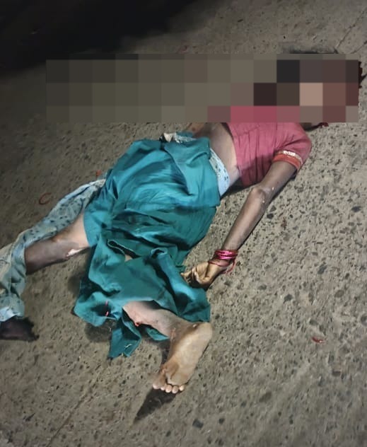 सड़क पार कर रही महिला को इनोवा कार ने रौंदा मौके पर मौत 
