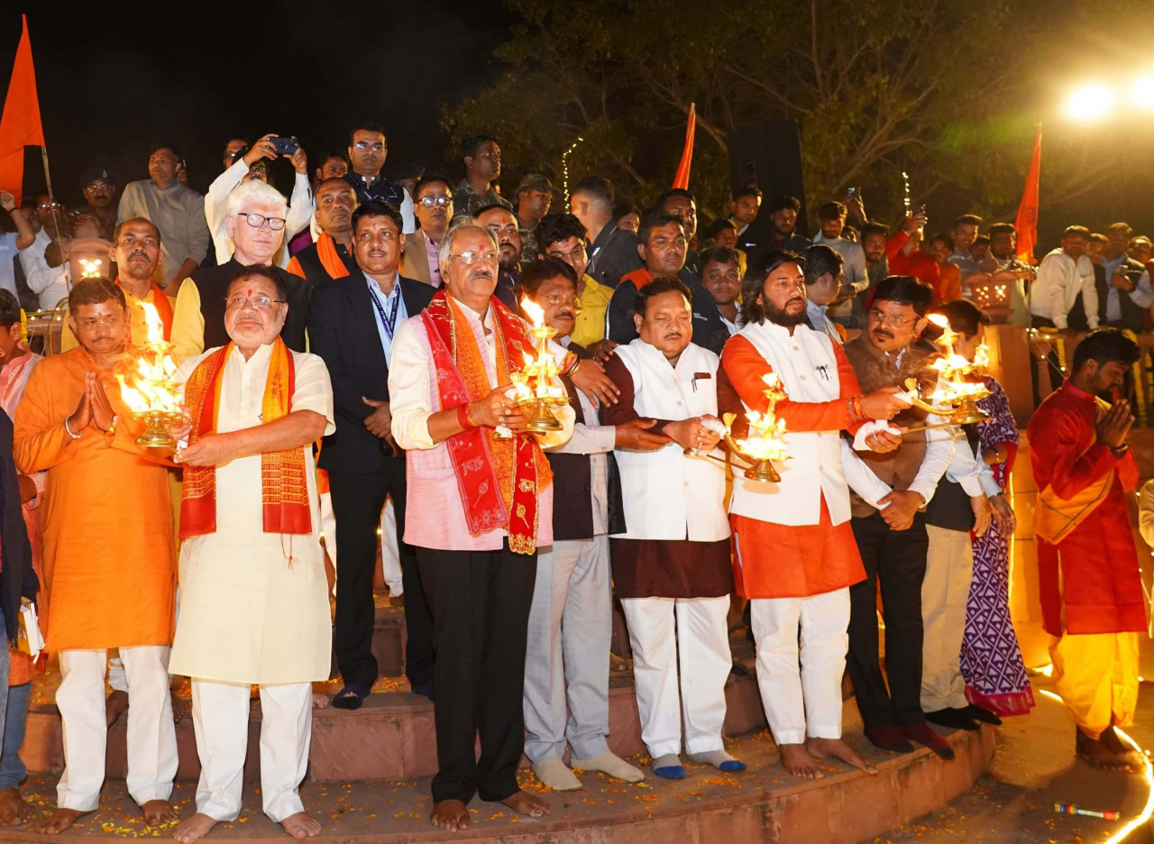 पुरखौती मुक्तांगन में बनेगी रामलला मंदिर की प्रतिकृति: पर्यटन मंत्री अग्रवाल