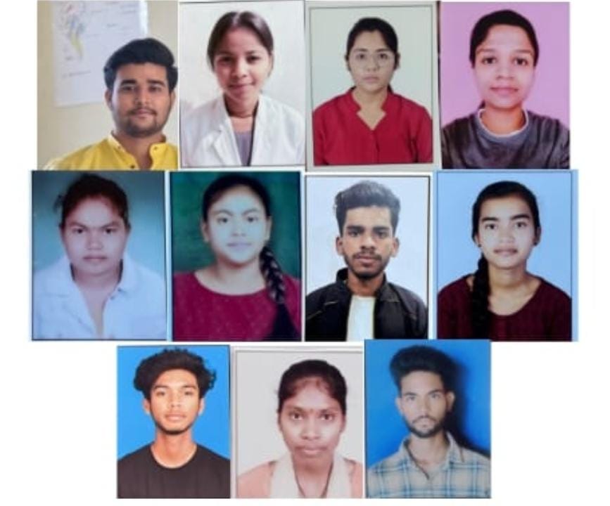 बोधनी देवी फार्मेसी डिप्लोमा कॉलेज जगदलपुर का परीक्षा परिणाम शत प्रतिशत रहा