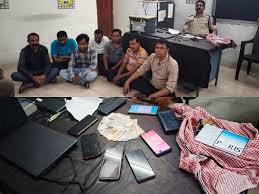  जुए के खेल पर चला डंडा, 9 आरोपी पुलिस की गिरफ्त में
