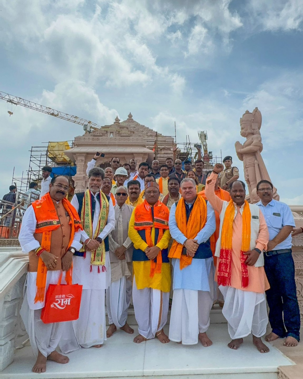 राम मंदिर में गूंजा नारा, छत्तीसगढ़ के भांचा राम, जय श्री राम, जय श्री राम