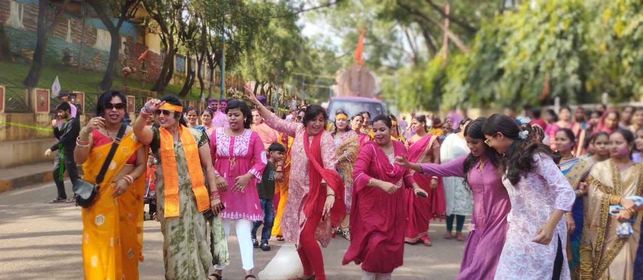 किरन्दुल के विभिन्न पंडालों में विराजे भगवान गणेश जी को दी गई विदाई