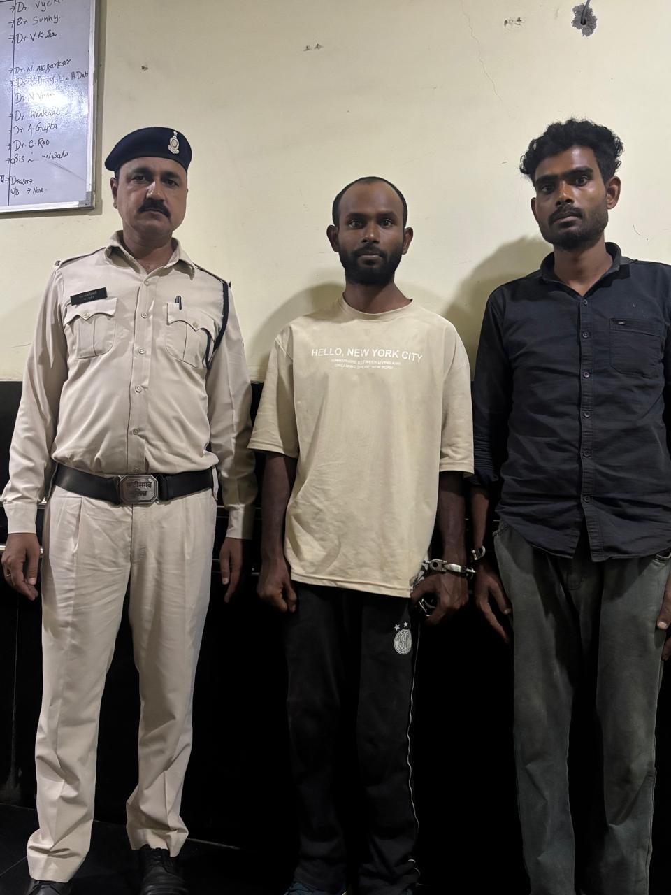 सोलर कंपनी में शातिर तरीके से धोखाधडी करने वाले दो आरोपी गिरफ्तार 