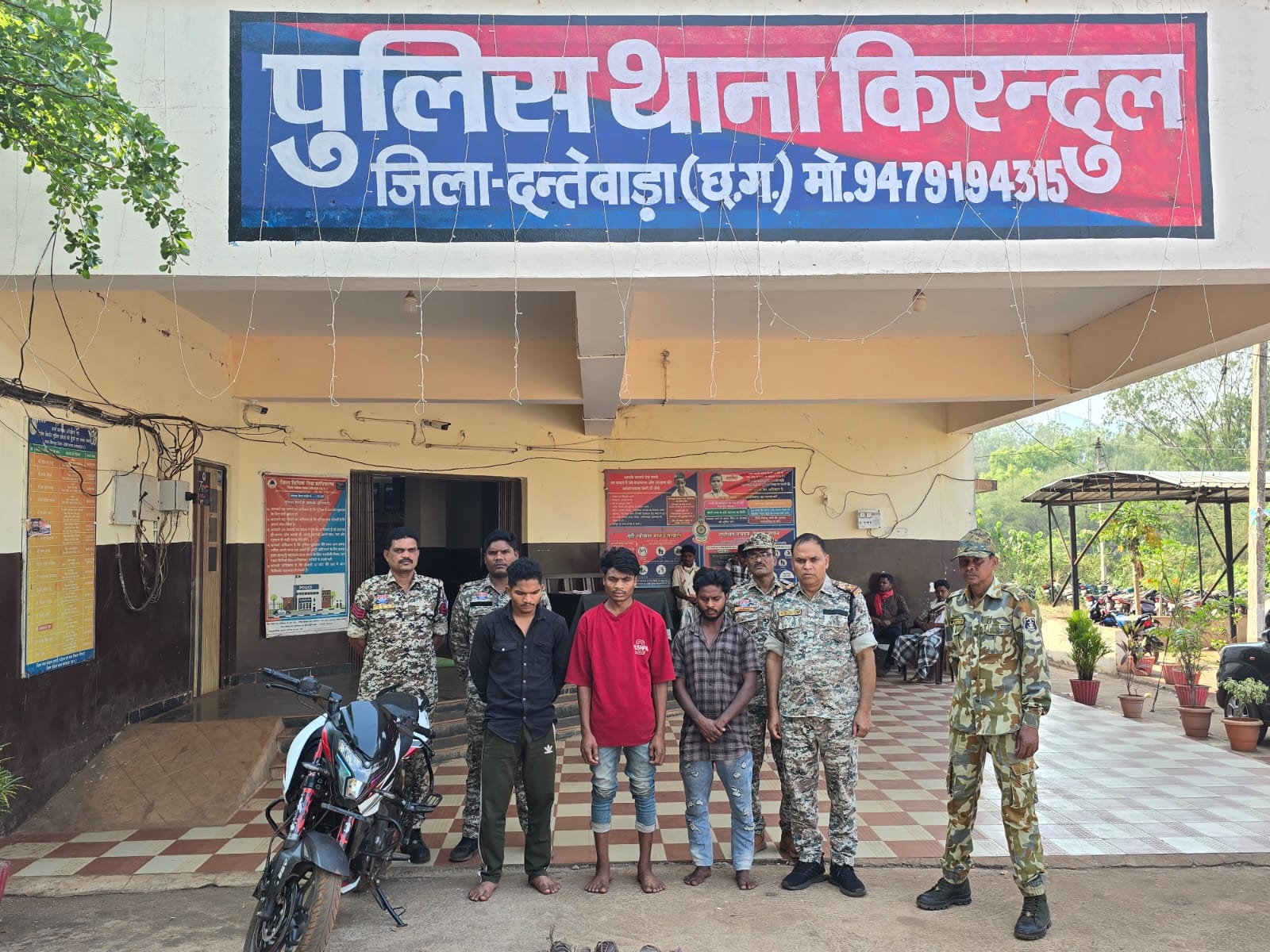 एनएमडीसी टाउनशिप के स्टोर रूम में हुई चोरी का खुलासा, तीन आरोपी गिरफ्तार — शराब के नशे में वाहन चलाने वाला भी पहुंचा जेल