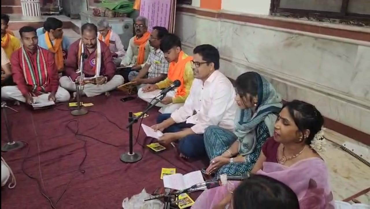 श्री हनुमान जन्मोत्सव के उपलक्ष्य में सुंदर-काण्ड सामुहिक पाठ का हुआ आयोजन