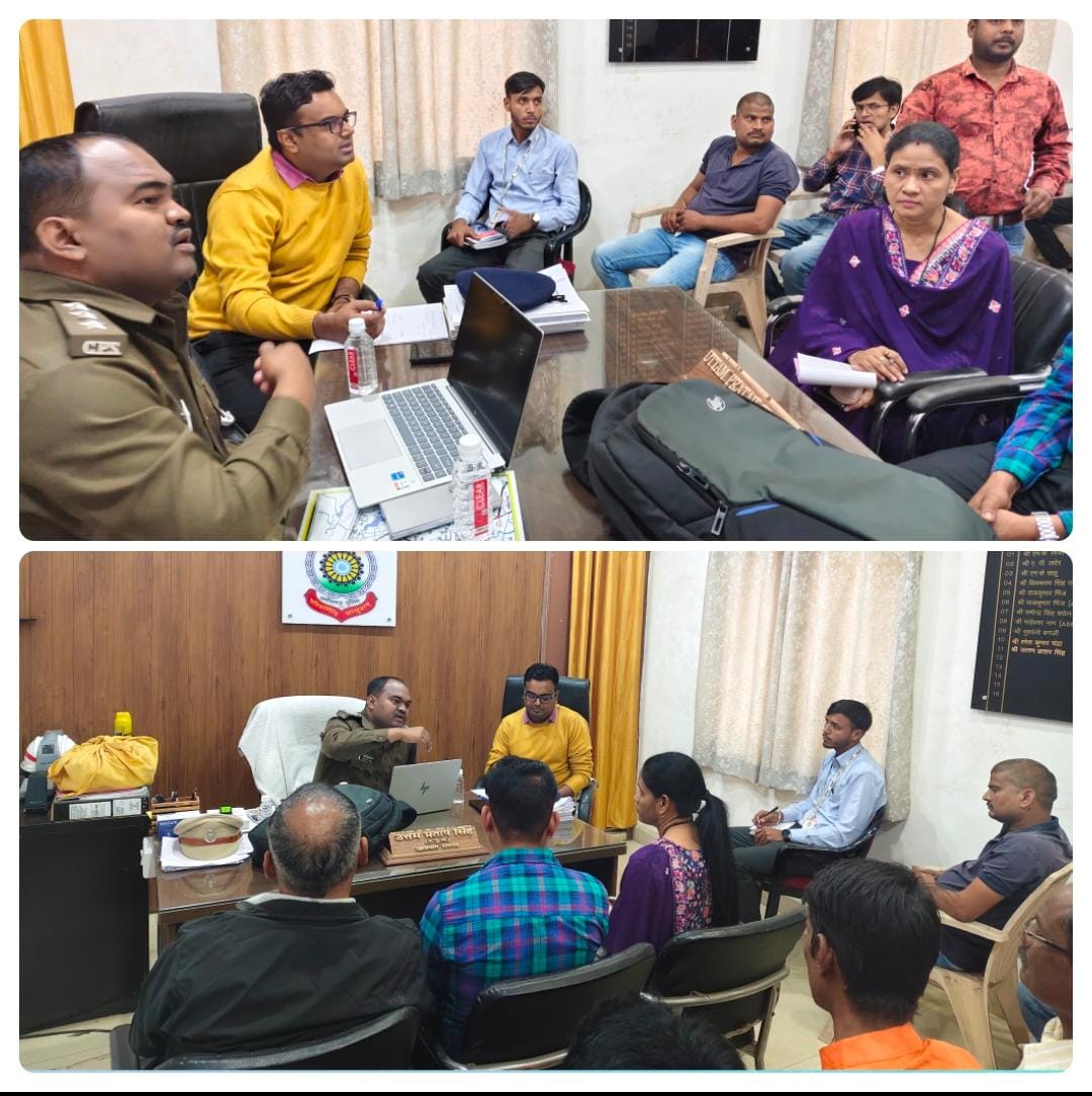 आरटीओ अधिकारी एवं ट्रैफिक डीएसपी की बस संचालकों संग बैठक, शहर में बस प्रवेश को लेकर जारी हुए नए निर्देश