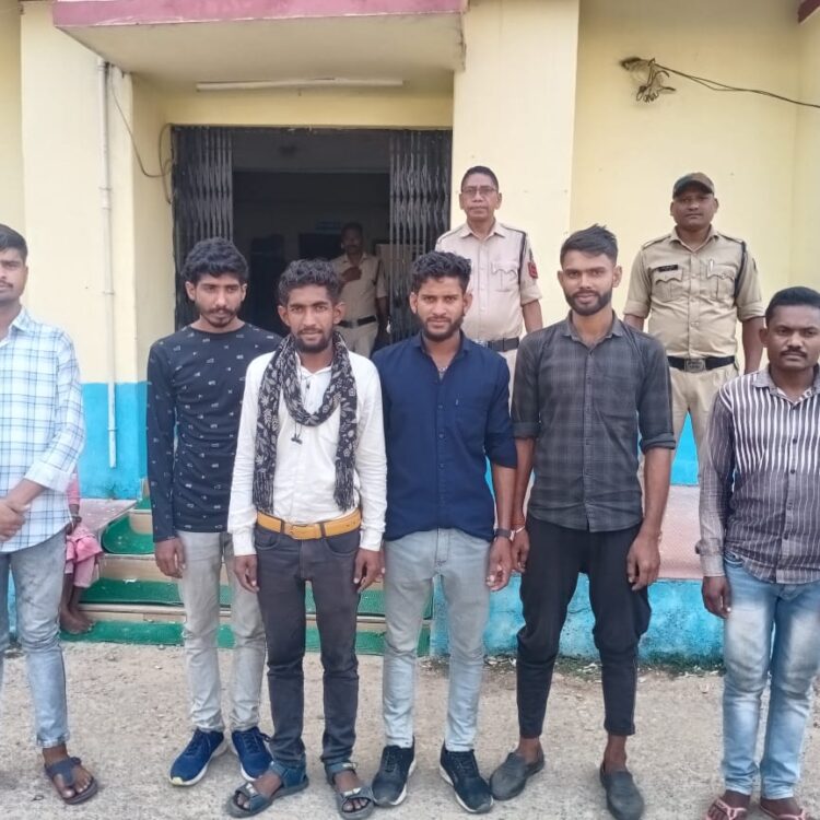 कोयला चोरी मामले में 6 आरोपी गिरफ्तार, की गई प्रतिबंधात्मक कार्यवाही