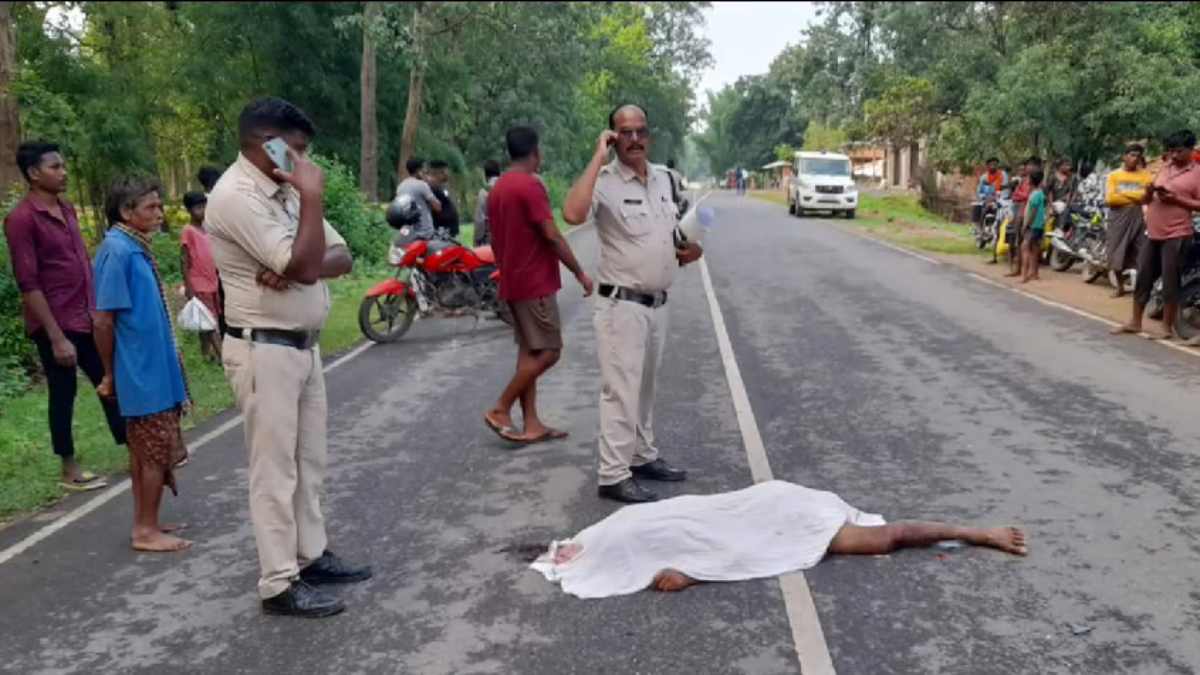 छत्तीसगढ़ :  तेज रफ्तार स्कॉर्पियो ने मोपेड सवार को मारी ठोकर, शख्स की मौके पर ही मौत