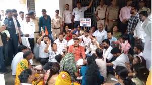 नगर पालिका में भ्रष्टाचार का आरोप, कांग्रेस पार्षदों ने खोला मोर्चा