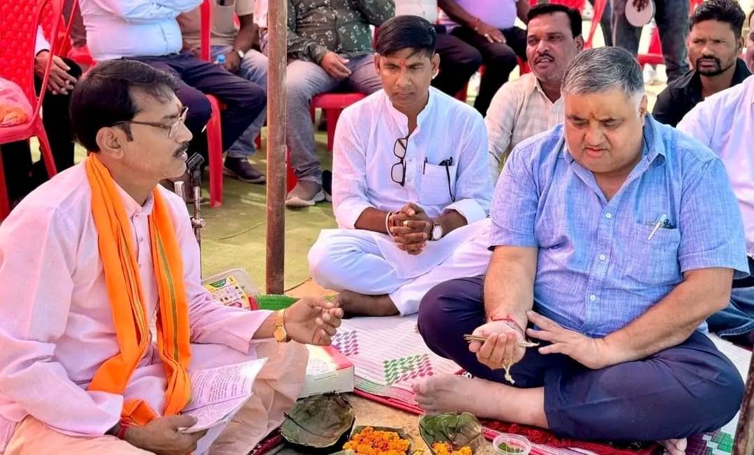 पर्यटन एवं संस्कृति मंत्री राजेश अग्रवाल ने नए कॉलेज भवन का किया भूमिपूजन