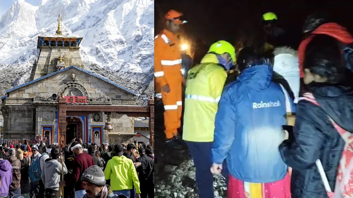 केदारनाथ मार्ग पर भूस्खलन से मचा हड़कंप, 10 हजार से ज्यादा श्रद्धालु सुरक्षित निकाले गए