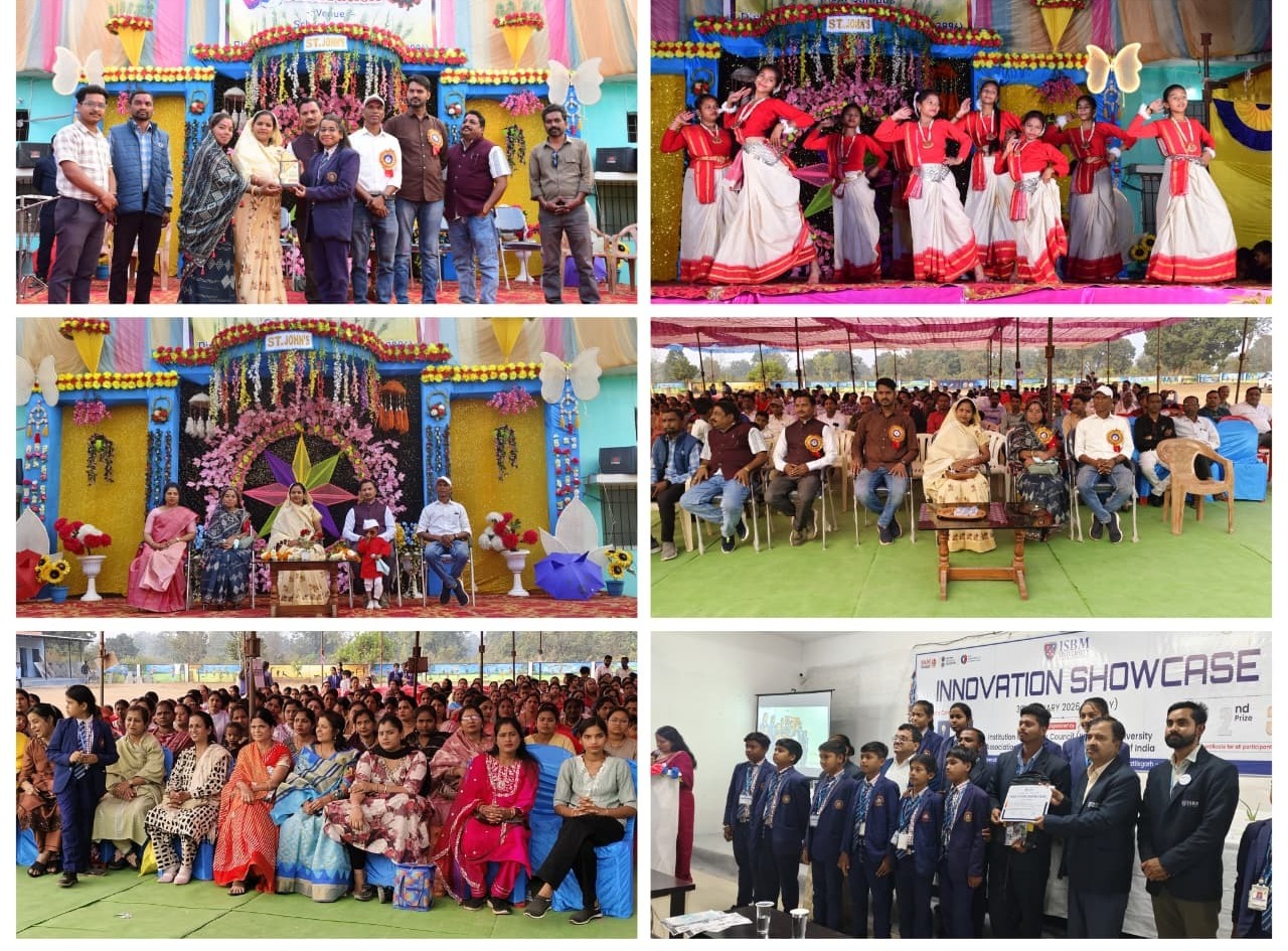 सेंट जॉन्स इंग्लिश मीडियम स्कूल, छुरा में गरिमामय वातावरण में संपन्न हुआ वार्षिक उत्सव