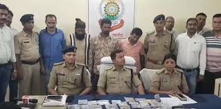 छत्तीसगढ़ :19 अलग अलग जगहों पर चोरी के वारदात को अंजाम देने वाले 4 शातिर गिरफ्तार