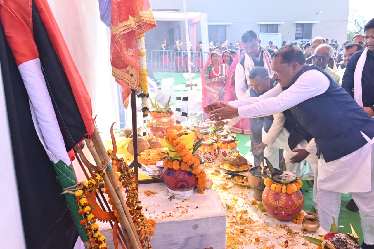 देश के स्वतंत्रता संग्राम में आदिवासी नायकों का योगदान अद्वितीय - मुख्यमंत्री साय