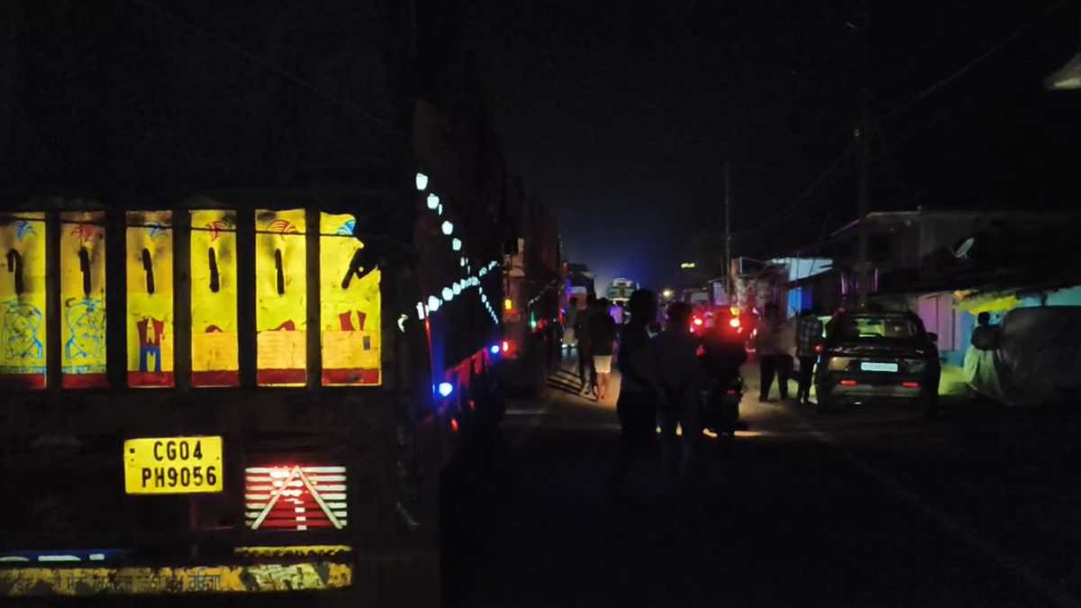 जशपुर में तेज रफ्तार मिनी ट्रक का कहर, NH-43 पर कई लोगों को रौंदा