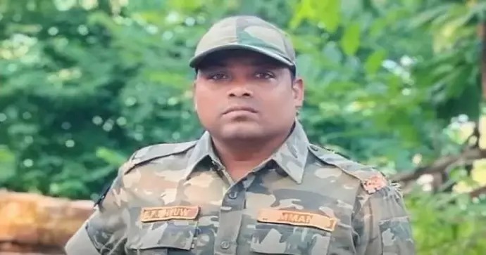 डीएसएफ जवान की संदिग्ध मौत,सरकारी क्वार्टर में इस हालत में मिली लाश