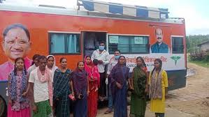 शहर से मलेरिया प्रभावित गांवों में भेजे गए मोबाइल मेडिकल वाहन