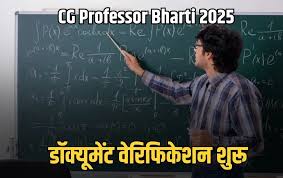 छत्तीसगढ़ : सरकारी कॉलेजों में 500 से ज्यादा पदों पर भर्ती,डॉक्यूमेंट वेरिफिकेशन शुरू