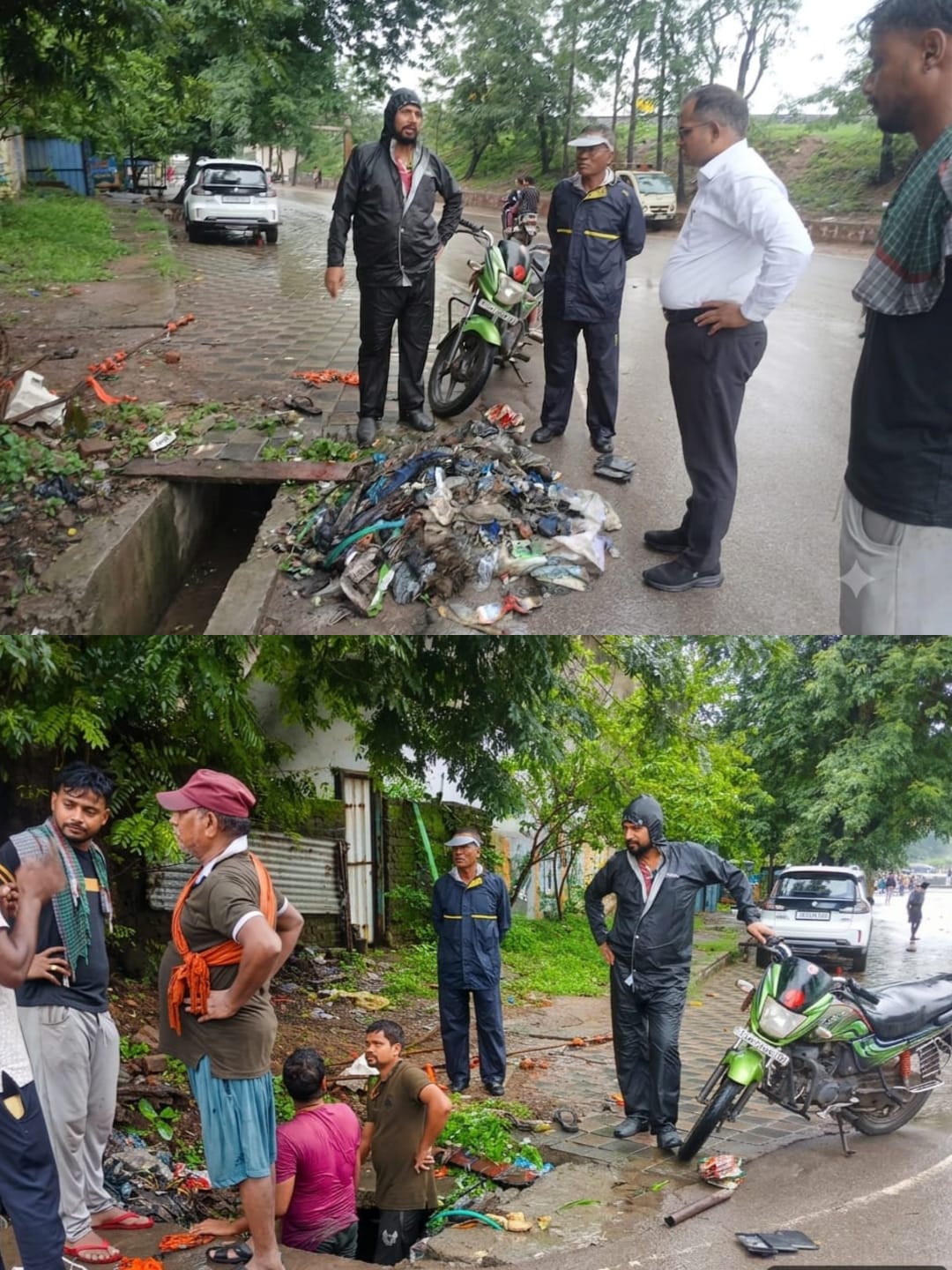 बारिश ने बढ़ाई चुनौती, निगम ने संभाला मोर्चा! 24 घंटे अलर्ट टीम ने जलभराव पर पाया काबू, शहरवासियों को मिली राहत