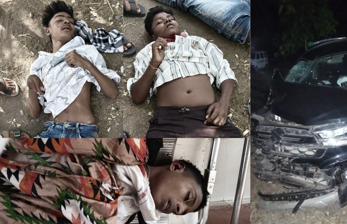 मुंगेली-बिलासपुर मार्ग पर मौत का मंजर: सड़क हादसे में 3 दोस्तों की मौत