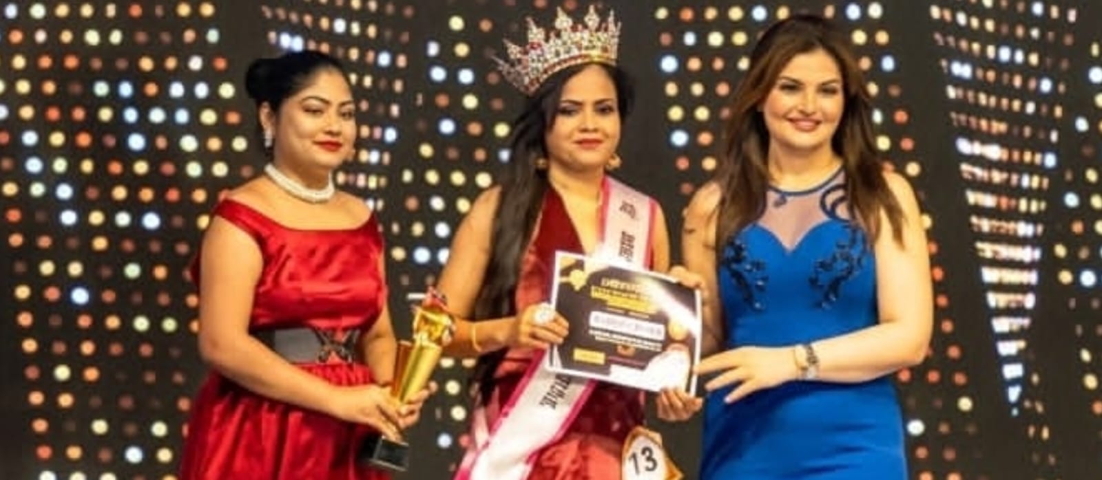 गोआ में आयोजित मिसेज इंडिया international के पांचवें सीजन में सीमा साहू ने जीता क्लासिक का खिताब