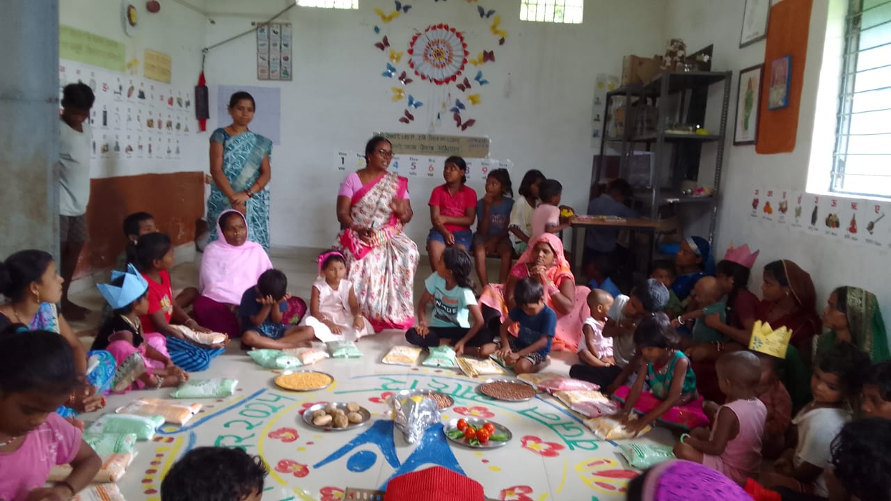 आंगनबाड़ी केंद्रों में पोषण अभियान जारी,30 सितंबर तक रहेगा जारी