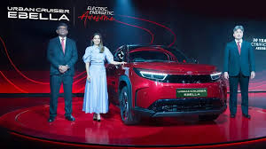 Toyota Urban Cruiser Ebella इलेक्ट्रिक एसयूवी भारत में पेश हुई,जानें क्‍या है खासियत?