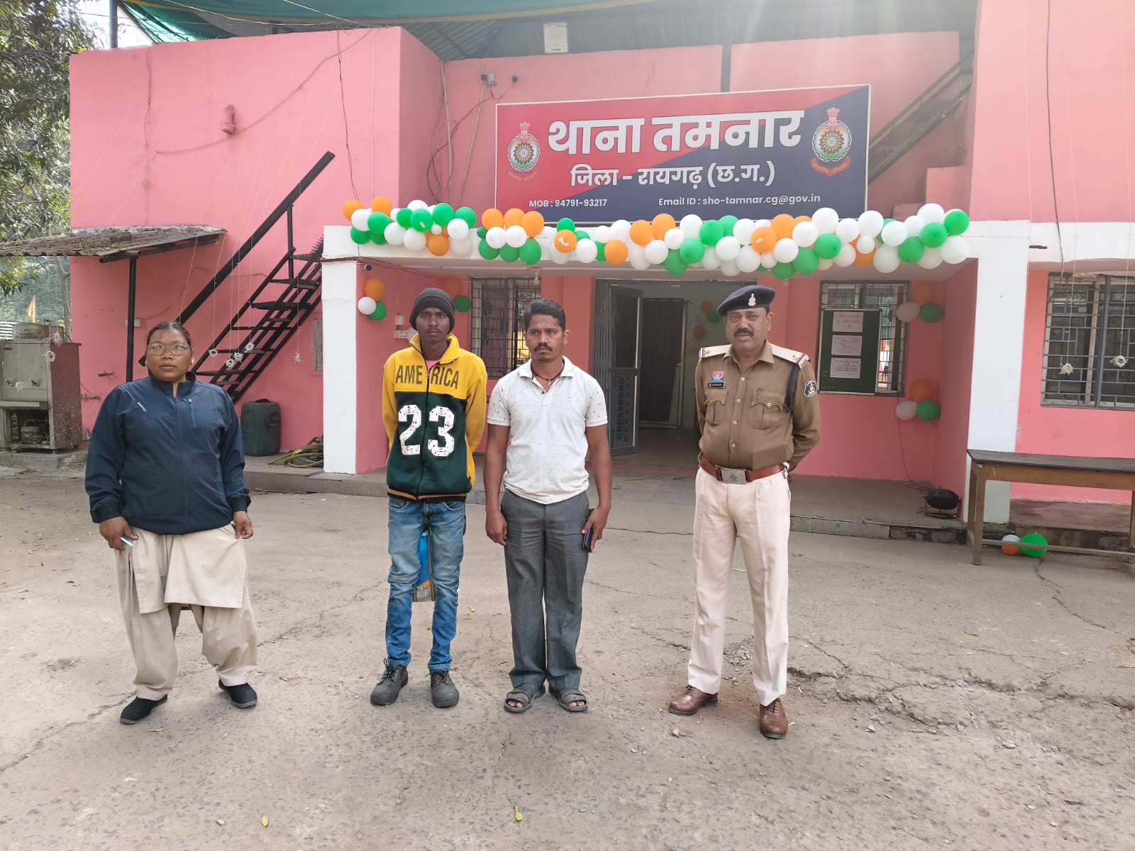  महिला से मारपीट की शिकायत पर तमनार पुलिस की त्वरित एवं सख्त कार्रवाई