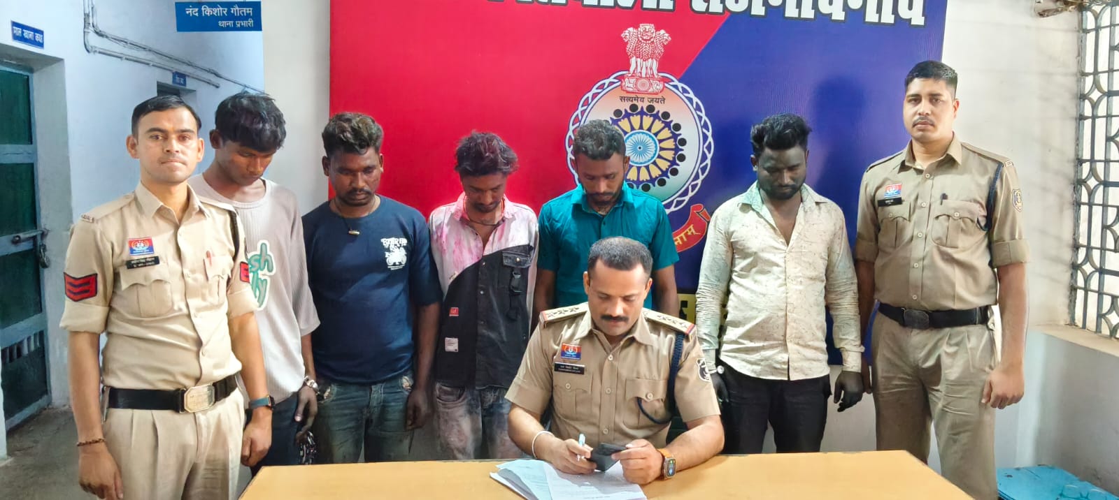 सिटी कोतवाली पुलिस की कार्रवाई: होली में अशांति फैलाने वाले 5 युवक गिरफ्तार 