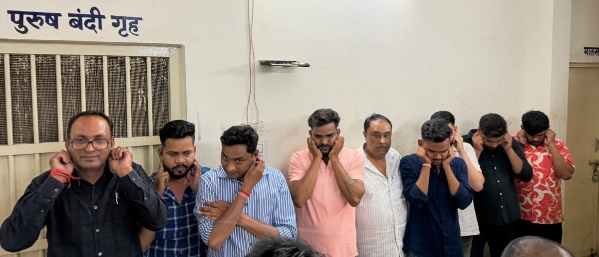 बिलासपुर में हाई-प्रोफाइल जुआ अड्डा पकड़ा, बिल्डर-प्रॉपर्टी डीलर समेत 9 गिरफ्तार