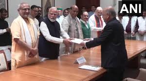 सीपी राधाकृष्णन ने नामांकन दाखिल किया,PM मोदी खुद बने प्रस्तावक