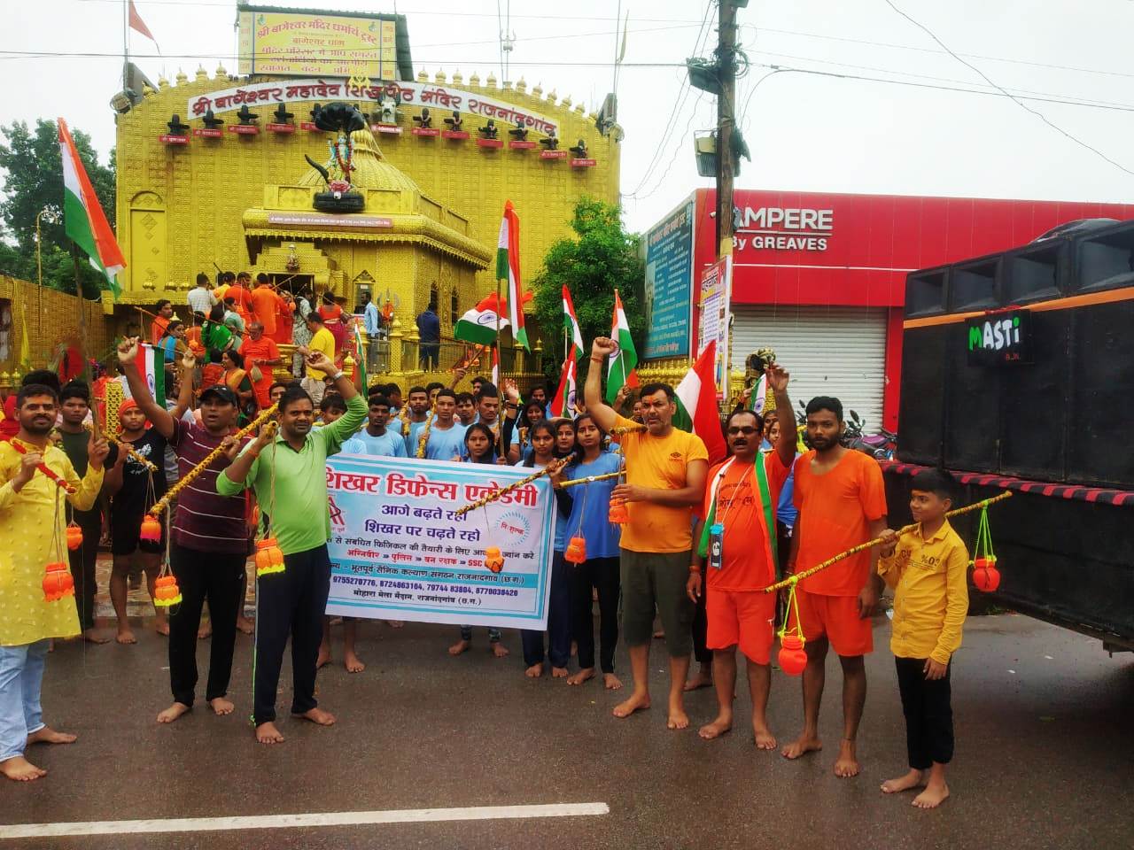 भारतीय खिलाडिय़ों हॉकी व दिव्यांग नौनिहालों को समर्पित होगी तीसरी कावड़ यात्रा साई हॉस्टल ,हॉकी खिलाड़ी,आस्था के दिव्यांग बच्चें होंगे शामिल