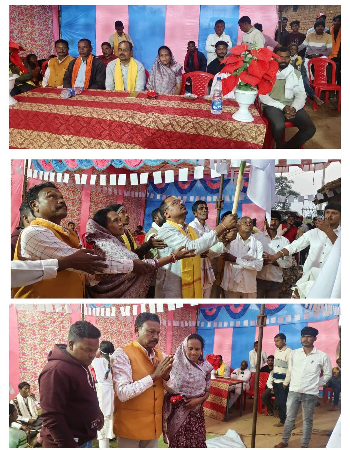 ग्राम हीराबतर में गुरुघासी दास जयंती श्रद्धा एवं उत्साह के साथ मनाई गई