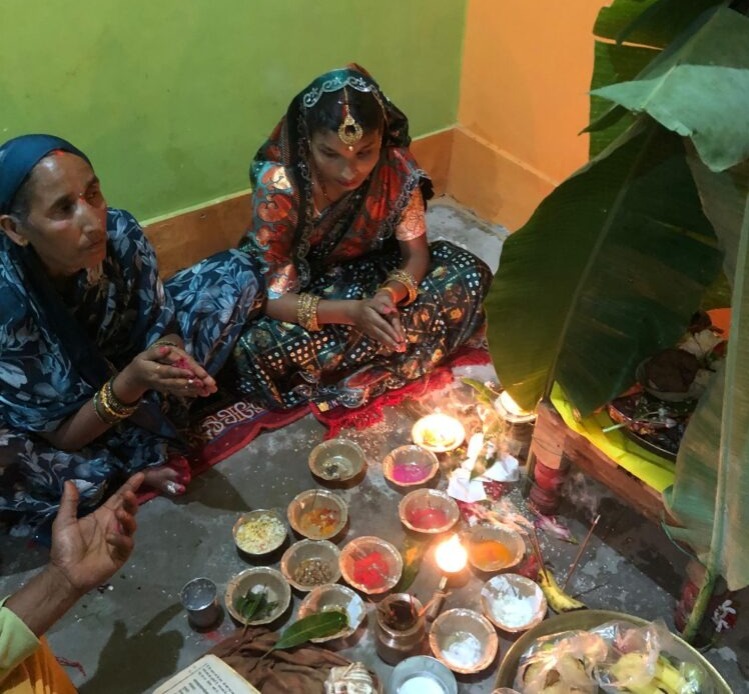 सौभाग्य रक्षा के लिए सुहागिन महिलाओं ने किए हरितालिका व्रत