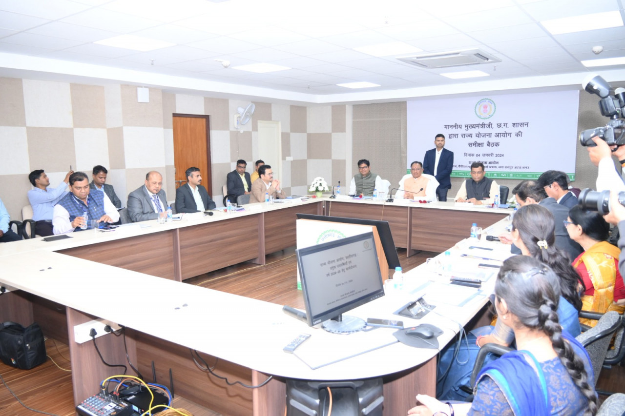 सतत विकास लक्ष्यों को प्राप्त करने राज्य योजना आयोग की अहम भूमिका, प्रभावी योजनाओं और इनके क्रियान्वयन से छत्तीसगढ़ को बनाएंगे अग्रणी राज्य : मुख्यमंत्री विष्णु देव साय