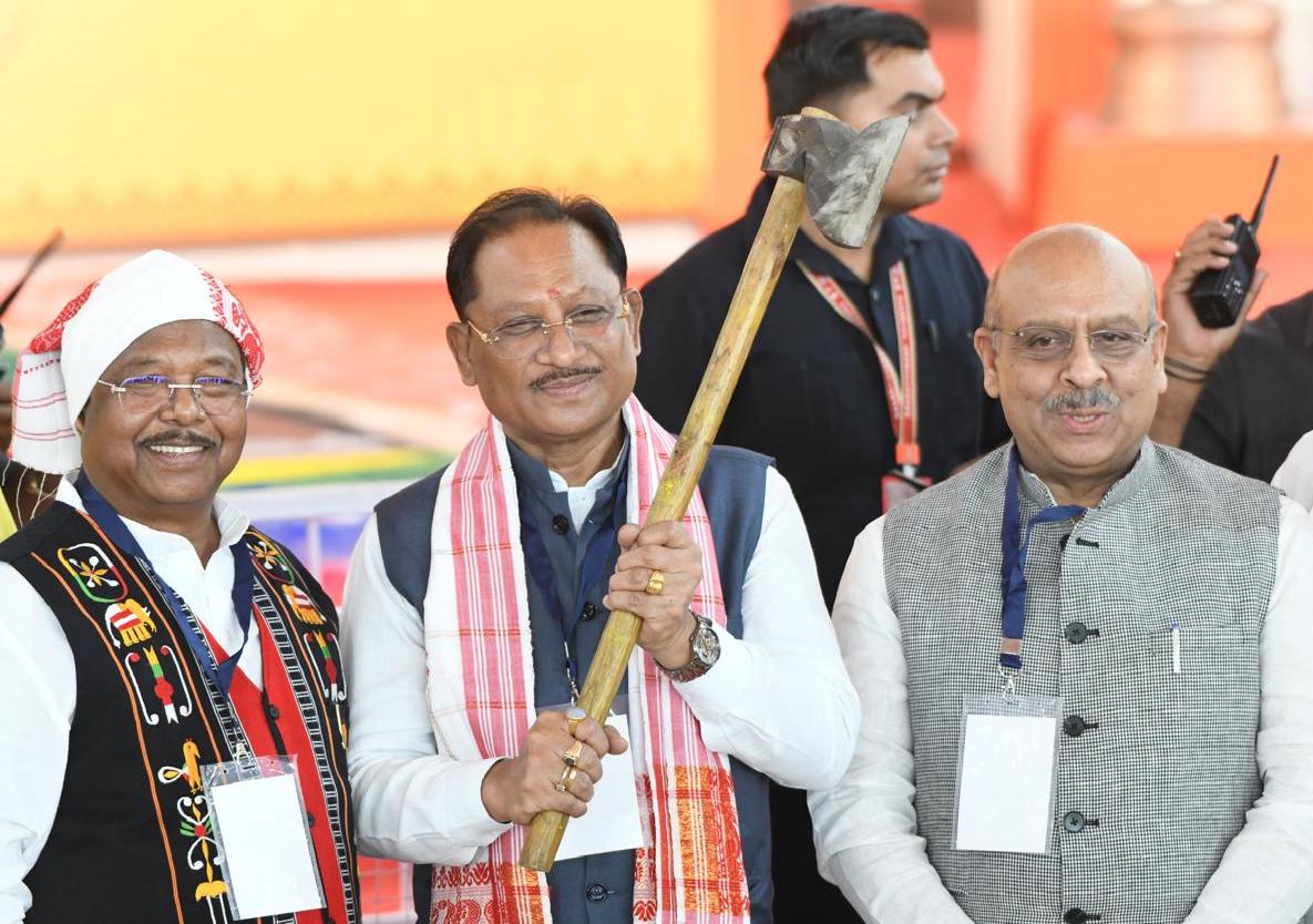 लाल किला मैदान से गूंजा जनजातीय गौरव का स्वर
