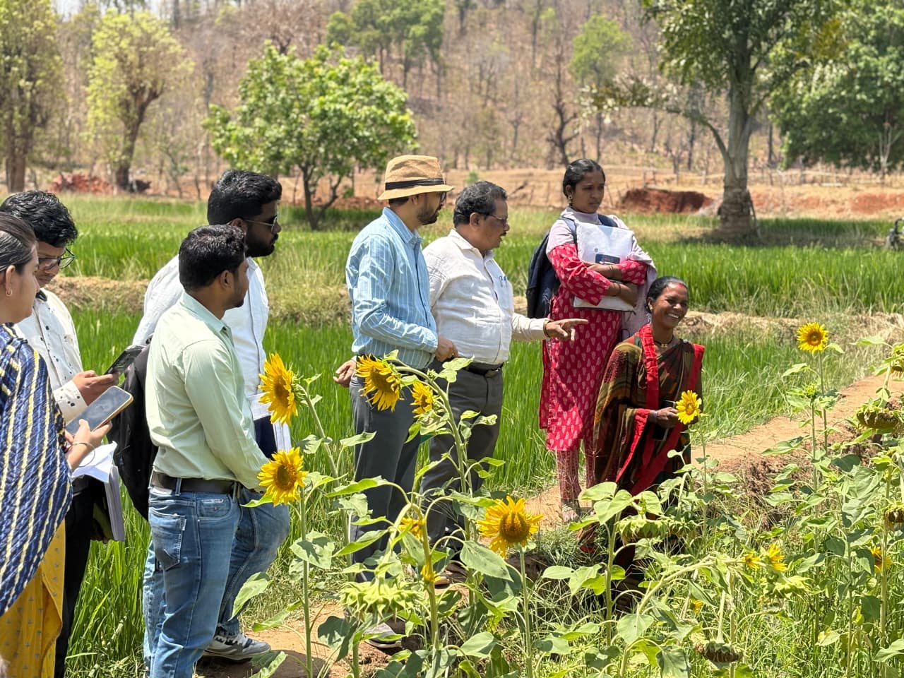 एकीकृत कृषि और आजीविका के लिए  "दीदी के बखरी "से आ रही नई क्रांति कांकेर जिले की पहल