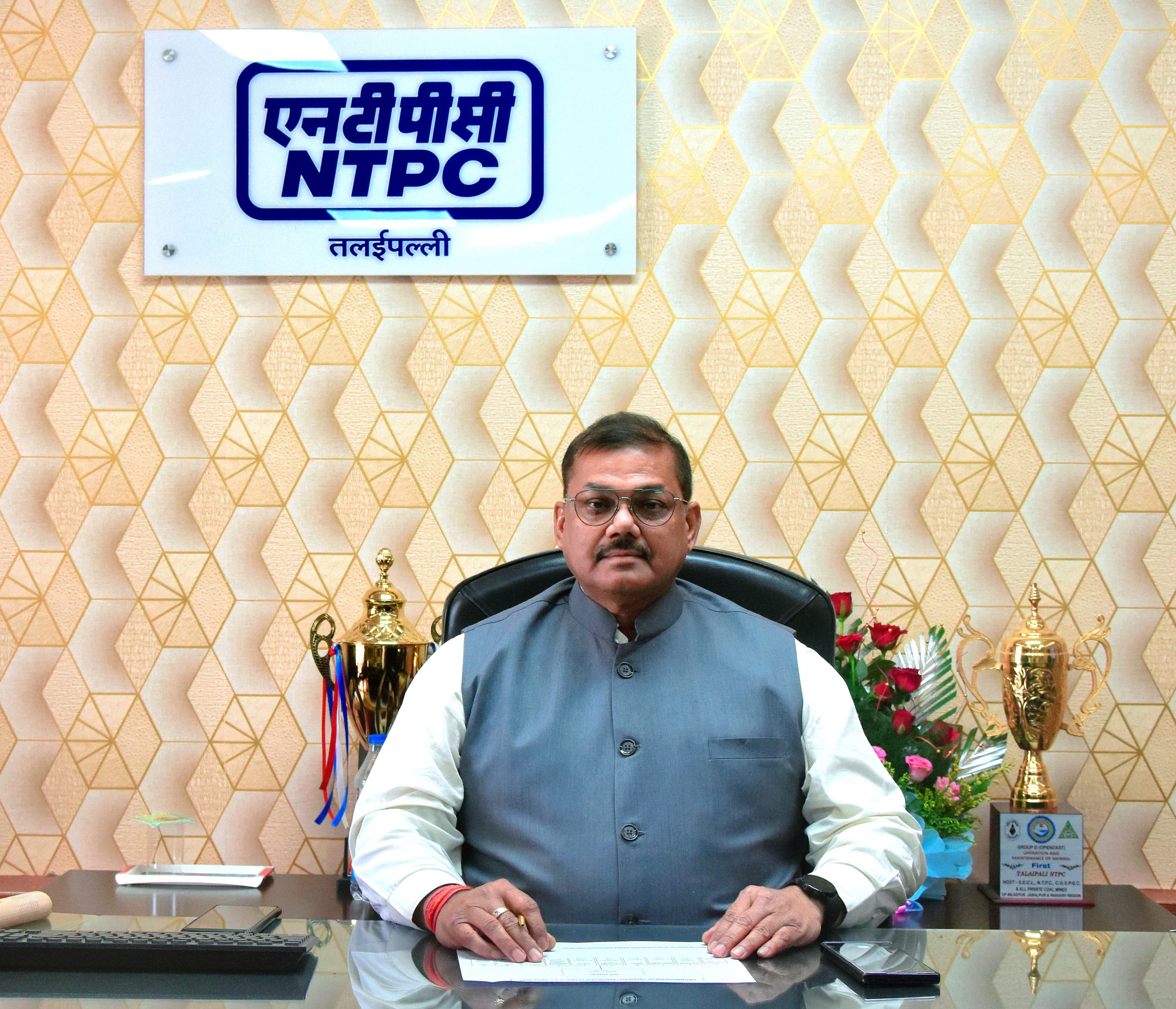 अखिलेश सिंह ने संभाला एनटीपीसी तलईपल्ली के परियोजना प्रमुख का कार्यभार