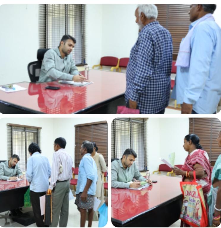 जनदर्शनः कलेक्टर ने सुनी आमजन की समस्याएं, कई प्रकरणों का मौके पर समाधान