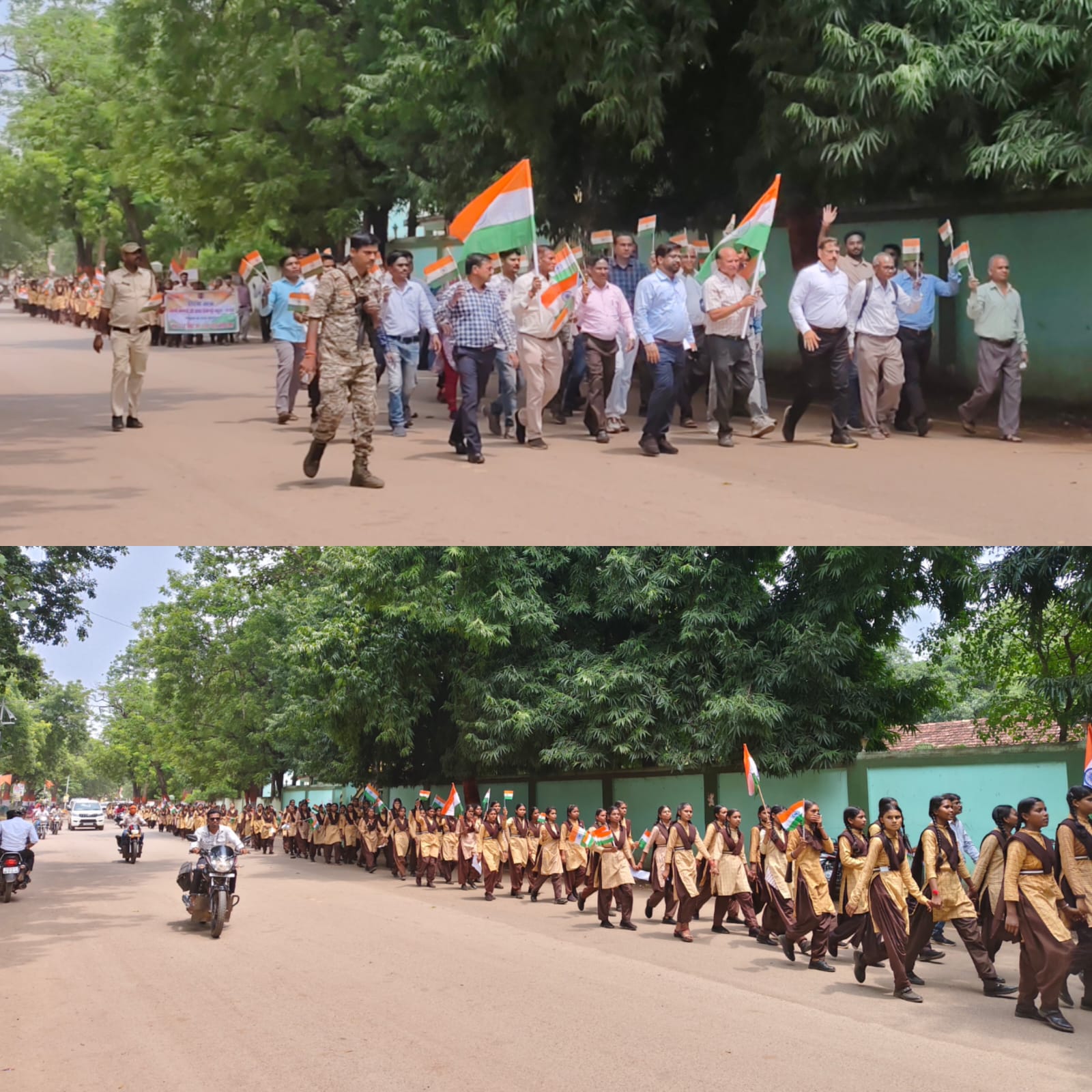 हर घर तिरंगा अभियान : तिरंगे के रंग में रंगा कवर्धा शहर, कलेक्टर सहित अधिकारियों ने जगाया देशभक्ति का जज़्बा