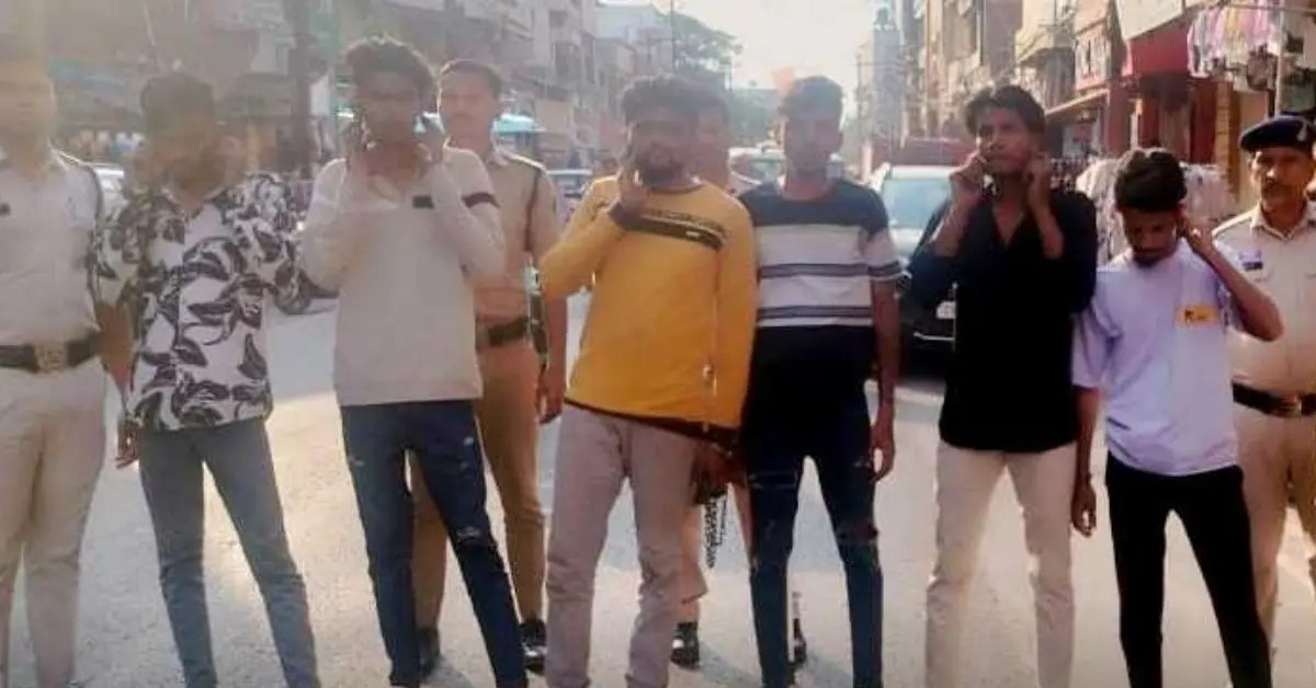 सदर बाजार में पुलिस आरक्षक से मारपीट, 6 आरोपी गिरफ्तार