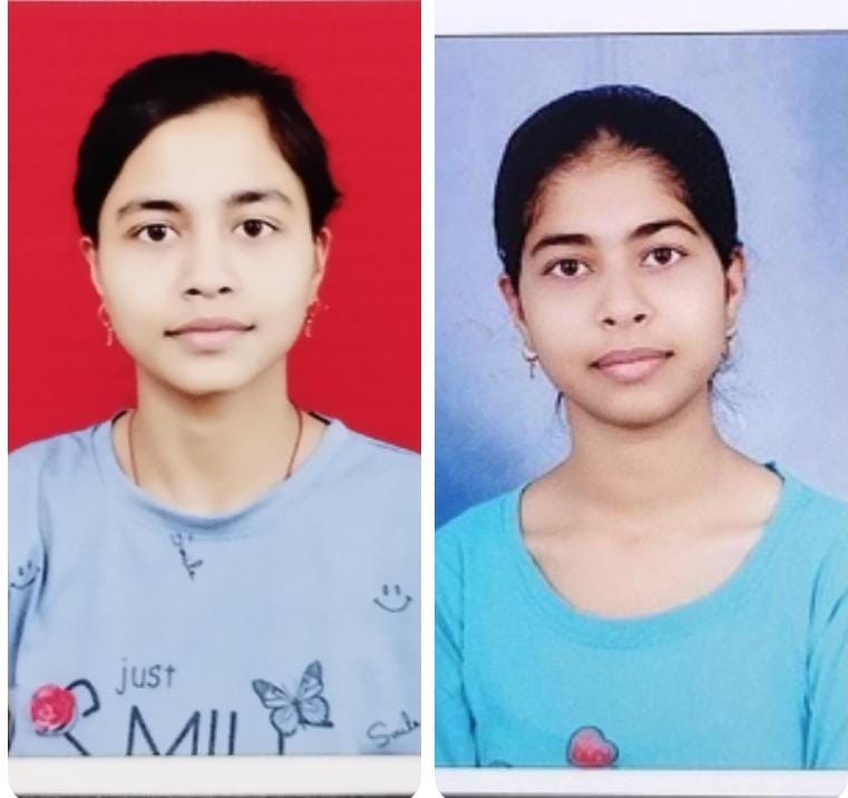 दो सगी बहनों ने मेरिट लिस्ट में बाजी मारी 