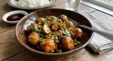 डिनर को बनाएं स्पेशल—घर पर तैयार करें टेस्टी मशरूम मंचूरियन