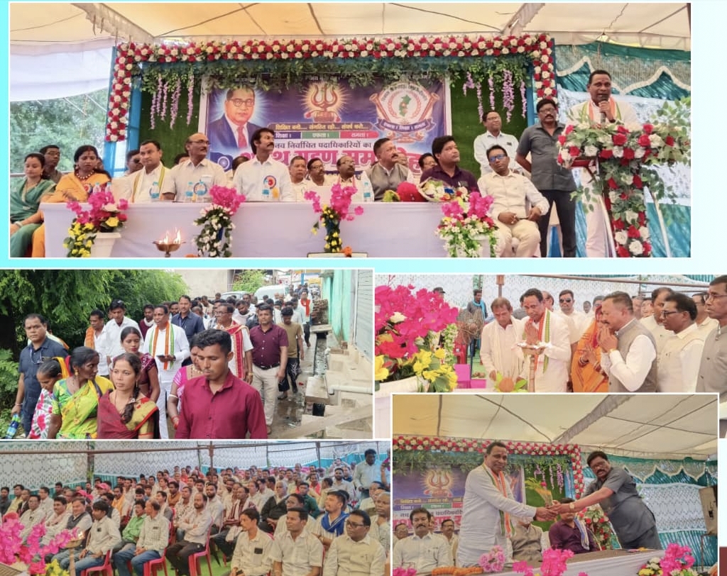 देवभोग में गांड़ा समाज के नवनिर्वाचित पदाधिकारियों ने ली शपथ, विधायक जनक ध्रुव ने दी शुभकामनाएं
