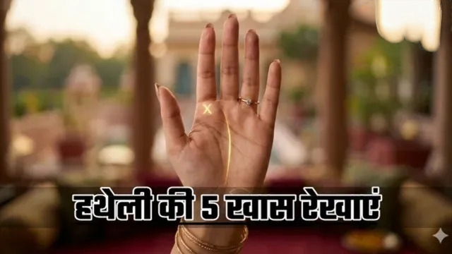 हाथ में दिखें ये शुभ चिह्न तो समझिए खुलने वाली है किस्मत, बनता है शक्तिशाली राजयोग