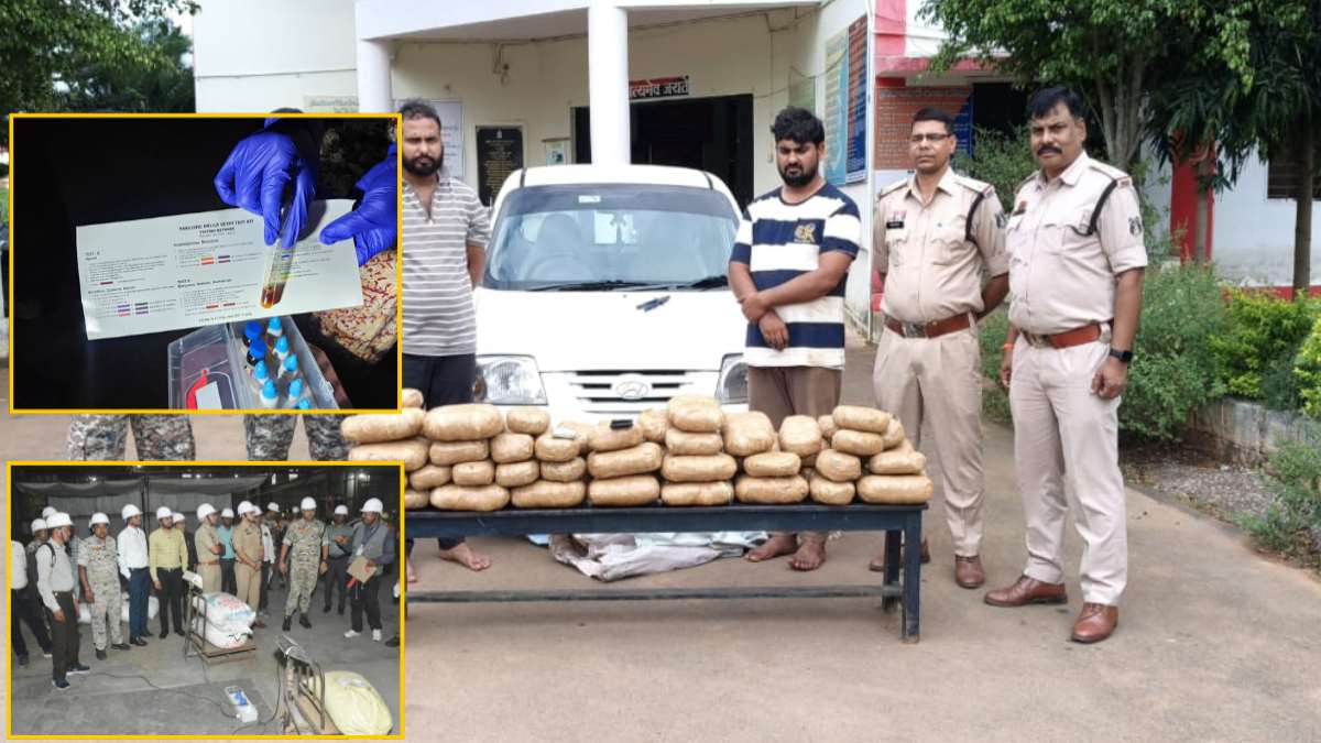 बस्तर पुलिस की नशे के सौदागरों के खिलाफ सख्त कार्रवाई,साल भर में 16 करोड़ से अधिक के नशीले पदार्थ जब्त