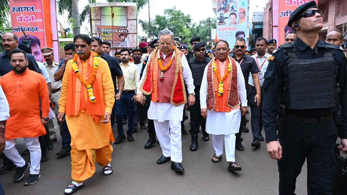 विशाल कांवड़ यात्रा में शामिल हुए मुख्यमंत्री विष्णुदेव साय, प्रदेशवासियों के लिए की खुशहाली की कामना