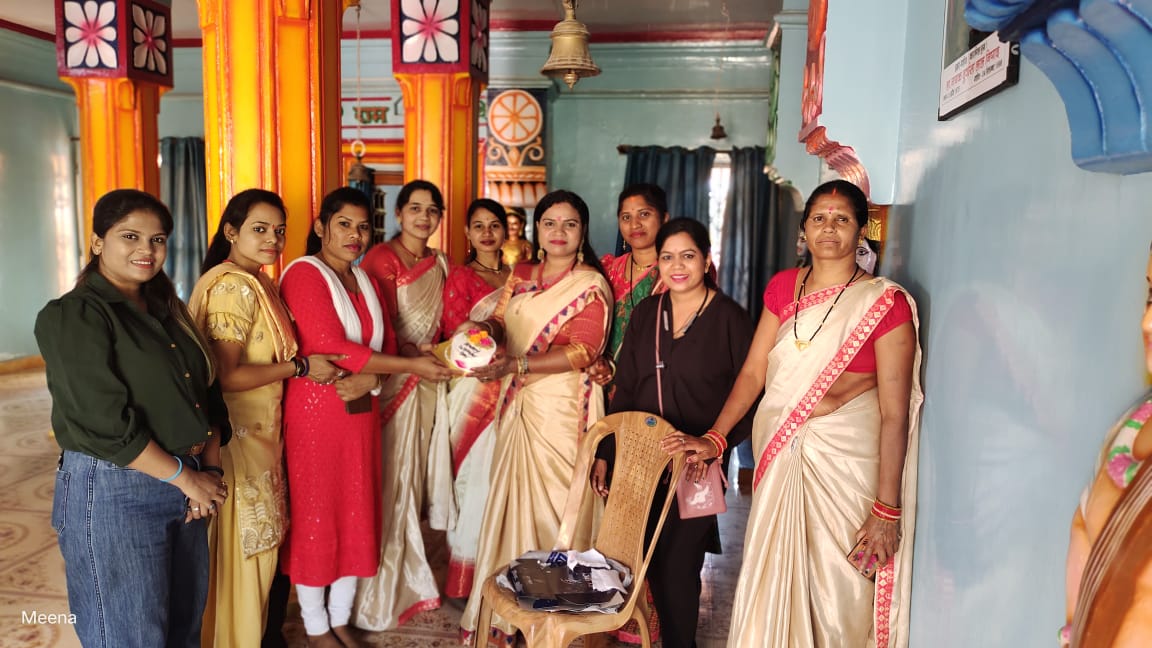 छत्तीसगढ़ निषाद समाज की महिलाओं ने मनाया अंतराष्ट्रीय महिला दिवस ,महिलाओं में रही खासा उत्साह