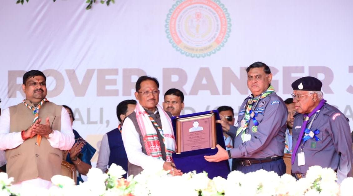 बालोद के ग्राम दुधली में प्रथम राष्ट्रीय रोवर-रेंजर जंबूरी का भव्य एवं ऐतिहासिक समापन