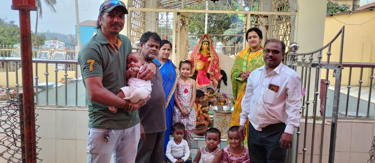 अम्बेडकर कॉलोनी में  मनाई गई शीतला माता मंदिर के 49 वीं वर्षगांठ